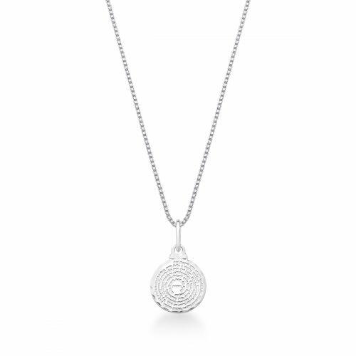 Colar Medalha Pai Nosso | Prata 925